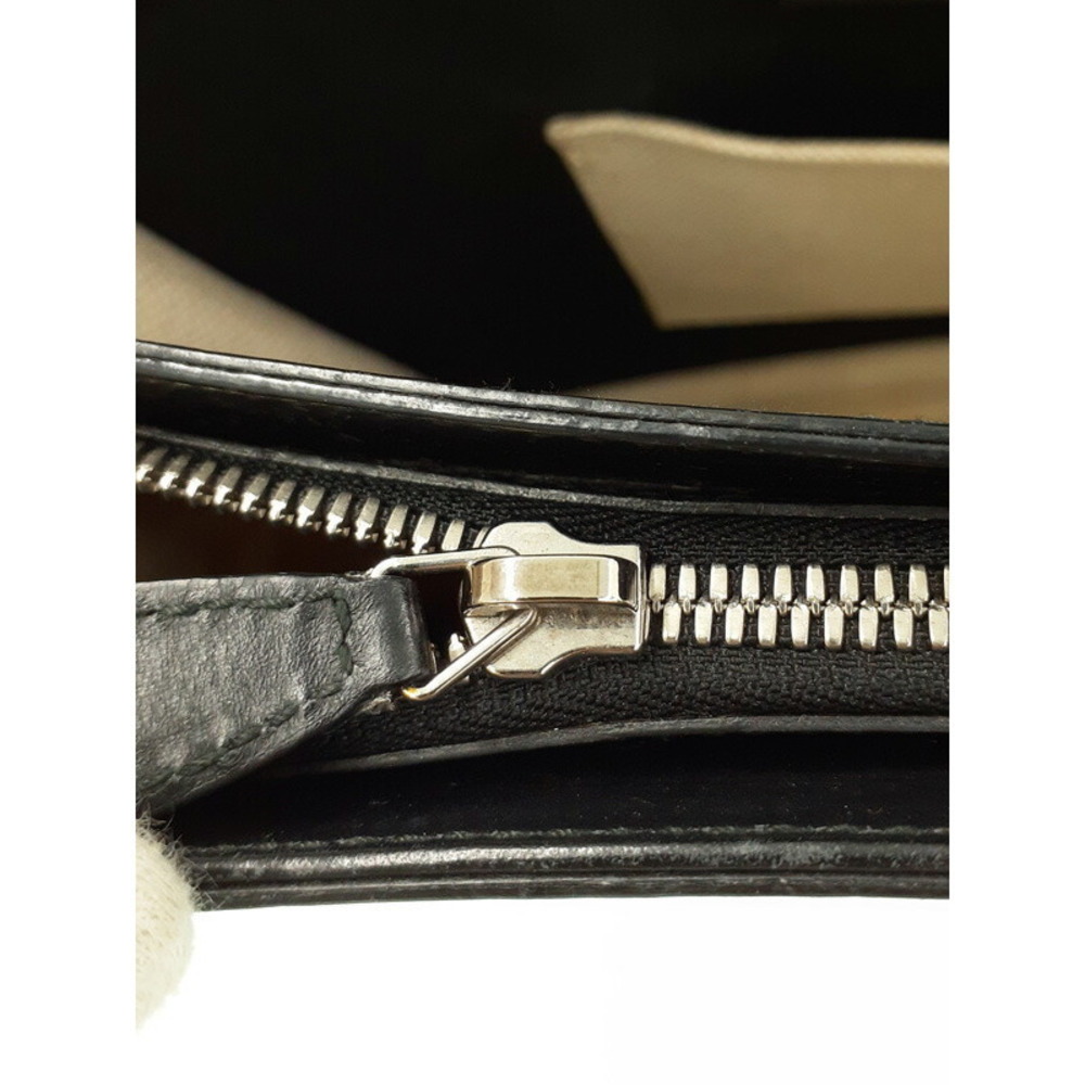 BALENCIAGA Navy Blue Pouch Shoulder Bag - Picture 7 of 9